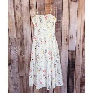 Petal & Pup Cream Floral Maxi Dress